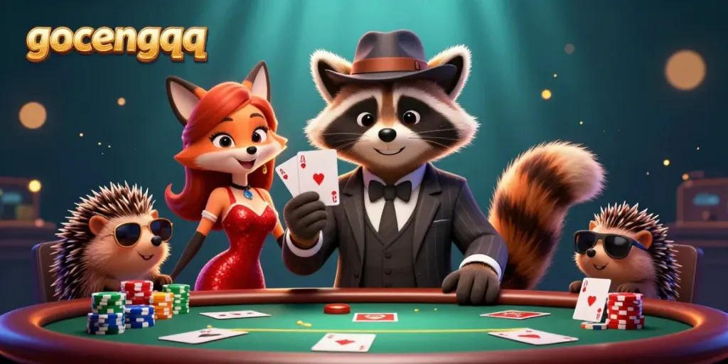 Rasakan pengalaman gocengqq dengan ilustrasi kasino 3D yang penuh warna dan mendebarkan.