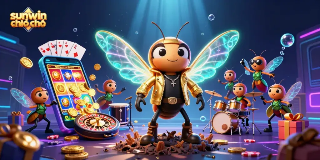 Ignite your gaming adventure with sunwin chính chủ as the cicada rock star dominates the vibrant casino scene.