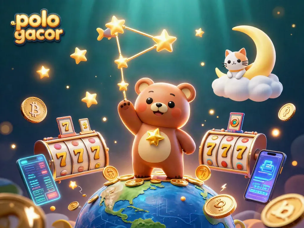 Engage players with pola slot gacor as lucky characters share jackpot dreams in a vibrant casino setting.